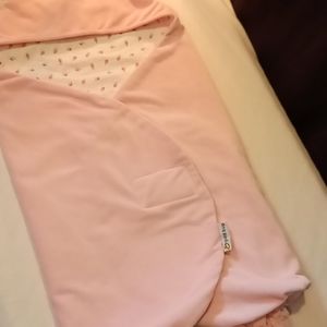Gold Bug Pink Newborn Baby Blanket Wrap